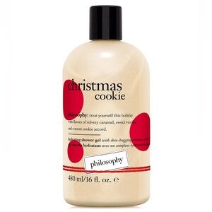 Brand New!! Philosophy Christmas Cookie Hydrating Shower - 16 oz
